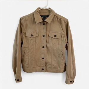 Vintage Ralph Lauren Cream Denim Jacket